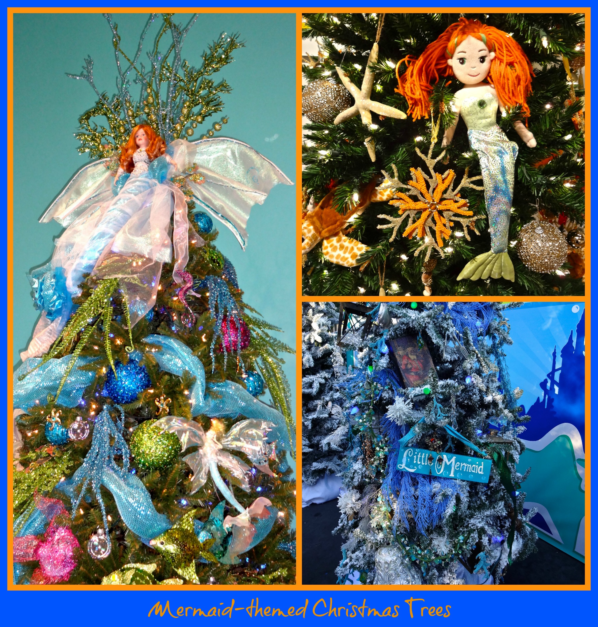 Merman Tree Display Mermaid-themed Christmas Trees – FunAndFork